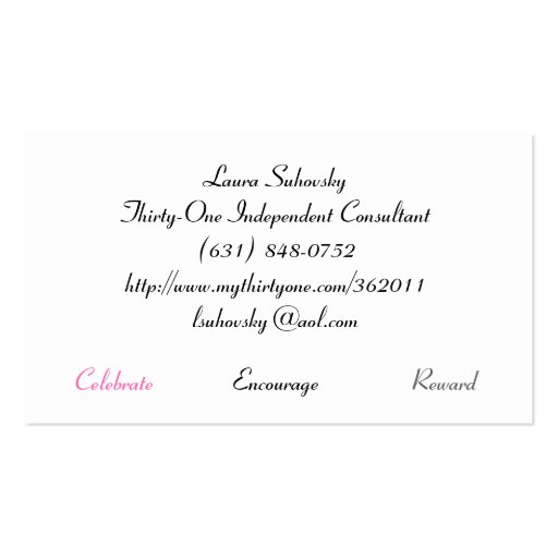 Custom Queen Fairy Long Blonde Hair Green Eyes Business Card Template (back side)