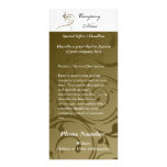 Custom Rack Card, Chocolate Swirl Design, Printing rack cards