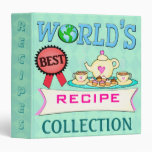 Custom Recipe Collection Binder