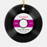 Custom Record ornaments