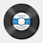 Custom Record Personalize magnets