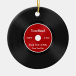 Custom Record Personalize ornaments
