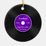 Custom Record Personalize ornaments