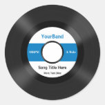 Custom Record Personalize stickers