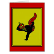 Custom Red Dragon Card by BirthdayStampStore Custom Red Dragon Card