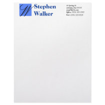 Custom Resume Paper letterhead