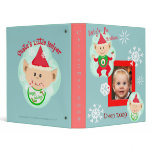Custom Retro Christmas Photo Scrapbook Binder