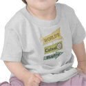 Custom Retro Photo Cute Baby t-shirts