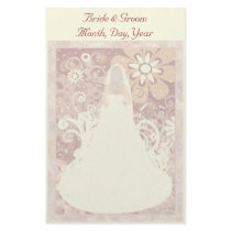 Custom  Retro Wedding  Stationery