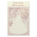 Custom  Retro Wedding  Stationery