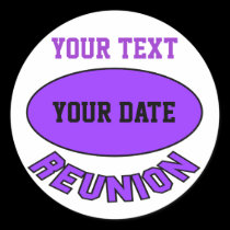 Custom Reunion Sticker You Can Personalize stickers