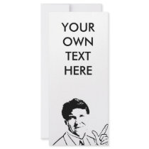 Custom Rick Perry Customized Rack Card