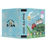 Custom Road Trip Summer Vacation Photo Binder