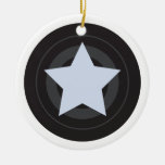 Custom Roller Derby Jammer Star Christmas Ornaments
