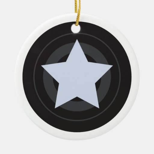 Custom Roller Derby Jammer Star Christmas Ornaments
