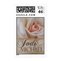 Custom rose design for wedding postage postage by aslentz Custom rose design for wedding postage postage