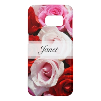 Custom Roses Samsung Galaxy S7 Case