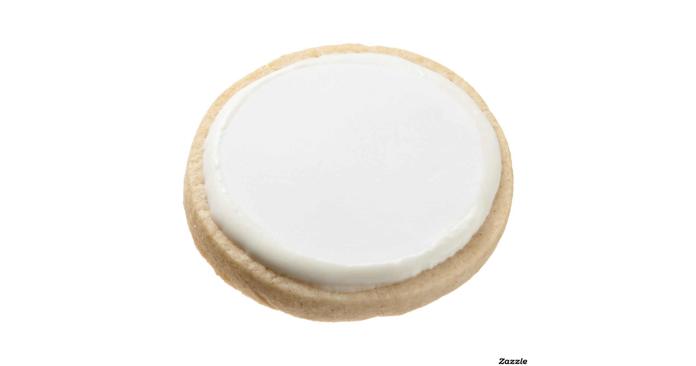Custom Round Sugar Cookies (Pack of 4) Round Premium Shortbread Cookie Zazzle