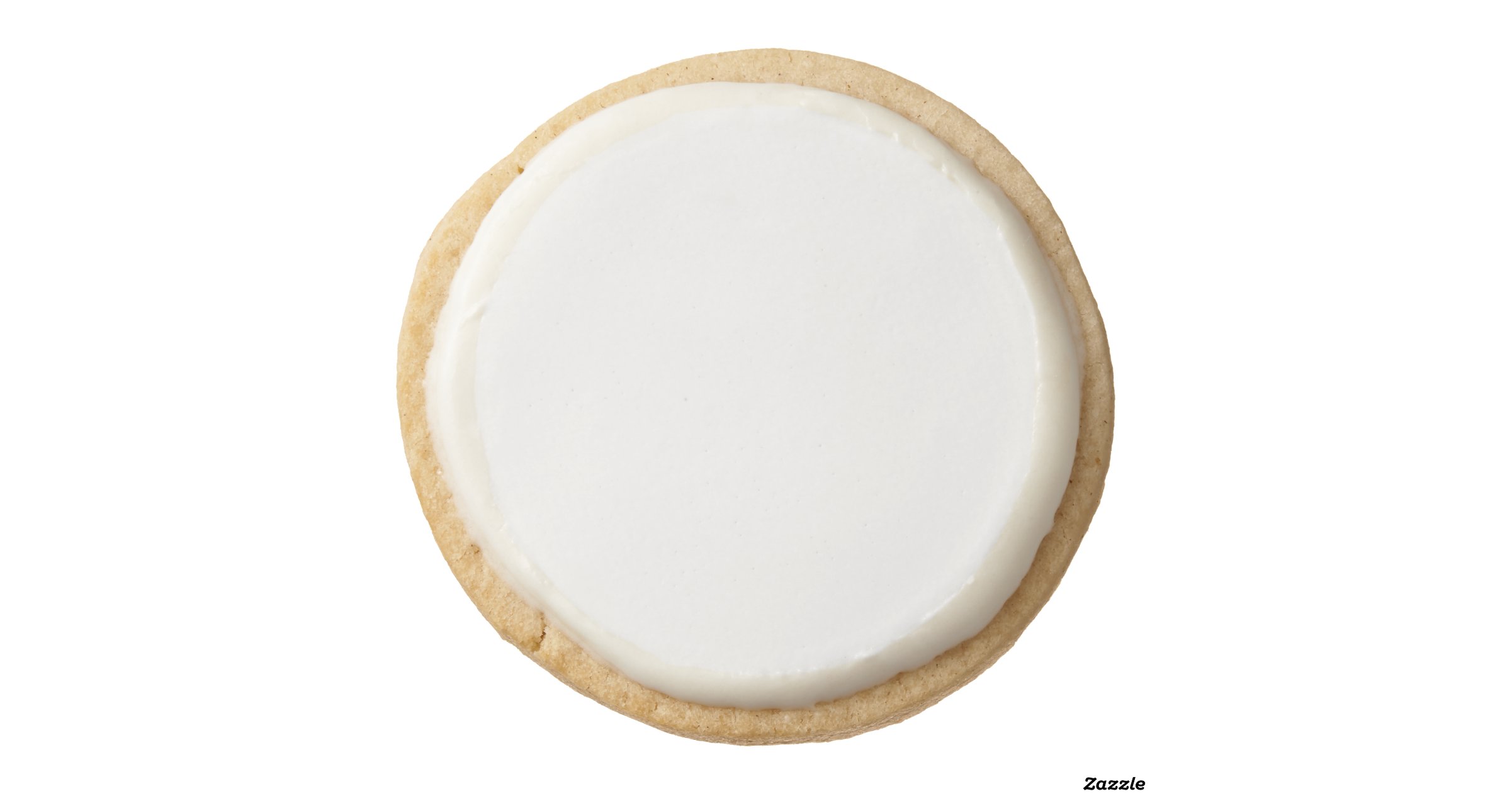 Custom Round Sugar Cookies (Pack of 4) Round Premium Shortbread Cookie Zazzle