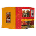 Custom Rustic Autumn Photo Binder