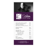 Custom Salon Rack Card