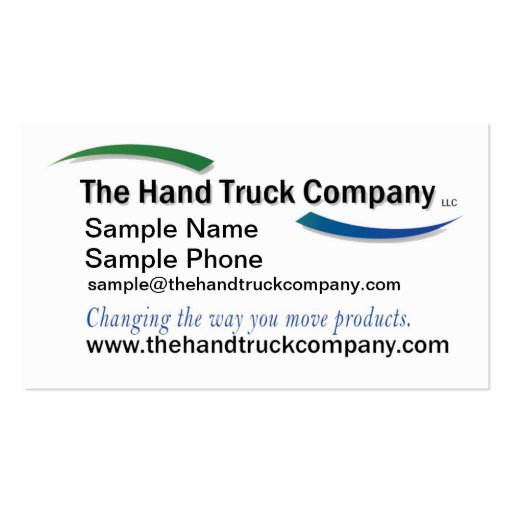 Custom SAMPLE Business Card