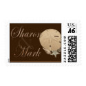 Custom Sand Dollar beach postage postage