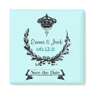 CUSTOM Save the Date Magnets