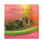 Custom Save the Date Magnets For Weddings magnet