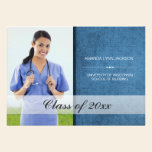Custom  School Graduation Photo Announcement invitations