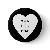 Custom Scribbleprint Heart Border ... - Customized Pin