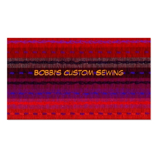 Custom Sewing Business Card