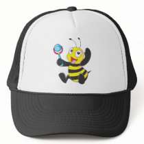 Custom Shirts : Baby with Rattle Bee Shirts Trucker Hat