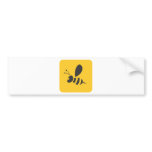 Custom Shirts :  Elegant Bee Icon Shirts Bumper Sticker