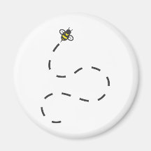 Custom Shirts : Flying Trail Bee Shirts Magnets