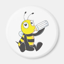 Custom Shirts : Happy Baby Bee Shirts Fridge Magnet