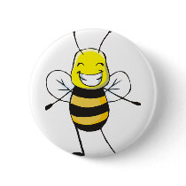 Custom Shirts : Happy Bee Shirts Pin