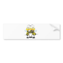 Custom Shirts : Happy Dad Mom Baby Bee Shirts Bumper Stickers