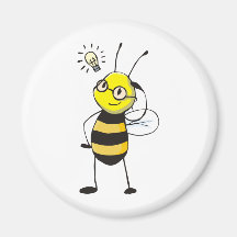 Custom Shirts : Idea Bee Shirts Fridge Magnets