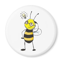 Custom Shirts : Idea Bee Shirts Fridge Magnets