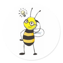 Custom Shirts : Idea Bee Shirts stickers by graphicdesigner Custom Shirts : Idea Bee Shirts stickers