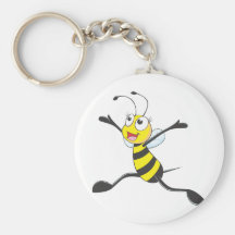 Custom Shirts : Joyful Bee Shirts Key Chain
