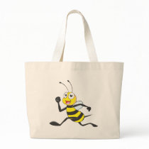Custom Shirts : Running Jumping Bee Shirts Canvas Bags