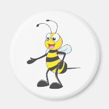 Custom Shirts : Shake Hands Bee Shirts Refrigerator Magnet