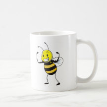 Custom Shirts : Strong Muscular Bee Shirts Mugs