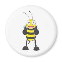 Custom Shirts : Thumbs up Bee Shirts Fridge Magnets