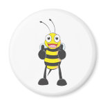 Custom Shirts : Thumbs up Bee Shirts Fridge Magnets