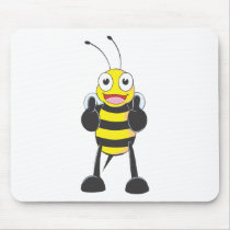 Custom Shirts : Thumbs up Bee Shirts Mousepad