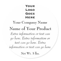 Custom Soap or Cosmetics Label with Logo Stickers