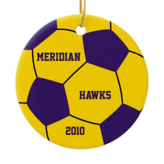 Custom Soccer Ornament